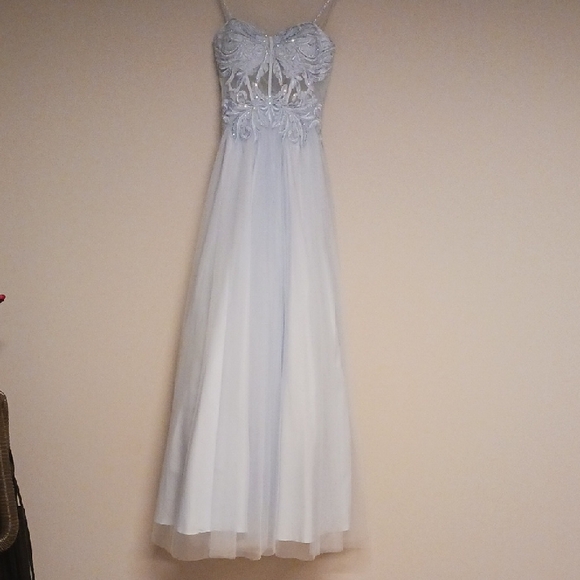 Blondie Nites Dresses & Skirts - Light Blue Prom Dress